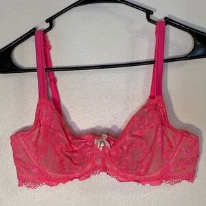 Victoria's Secret unlined demi lace bra